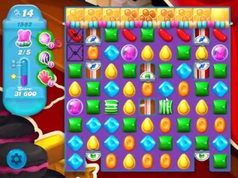 Candy Crush Soda Saga Level 1582 - NO BOOSTERS