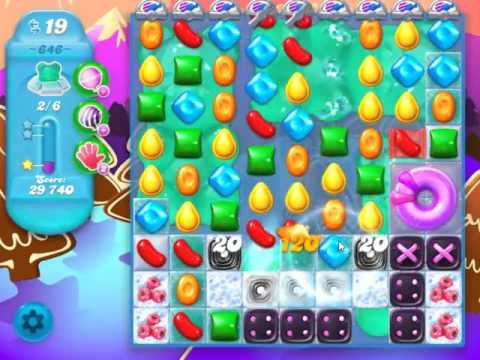 Candy Crush Soda Saga Level 646 - NO BOOSTERS