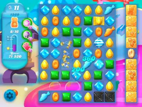 Candy Crush Soda Saga Level 1369 - NO BOOSTERS