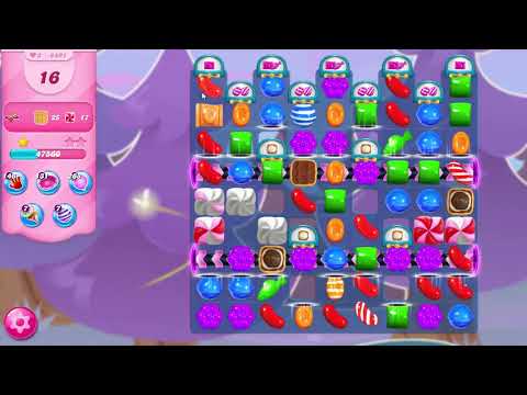 Candy Crush Saga Level 8491 NO BOOSTERS