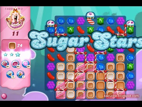 Candy Crush Saga Level 14093 (Sugar stars, No boosters)