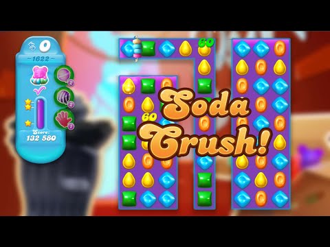 Candy Crush Soda Saga Level 1622 (3 stars, No boosters)