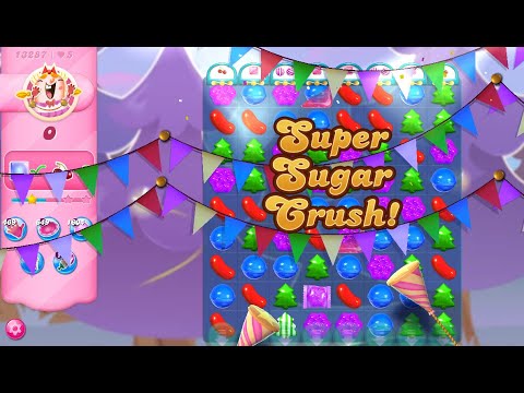 Candy Crush Saga Level 13287 (NO boosters)