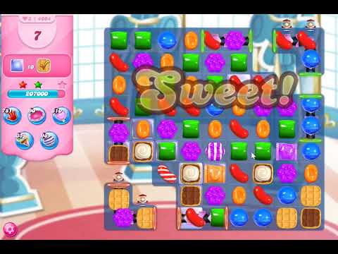 Candy Crush Saga Level 4004 NO BOOSTERS