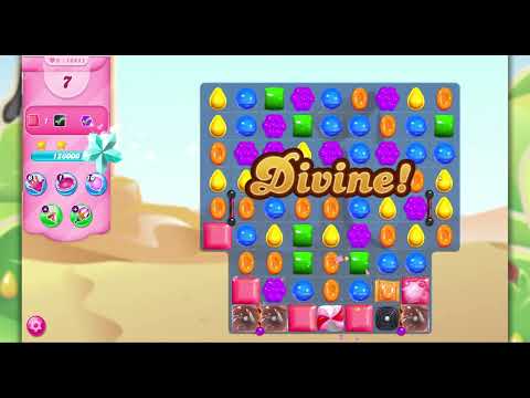 Candy Crush Saga Level 12411 (20 Moves) - NO BOOSTERS