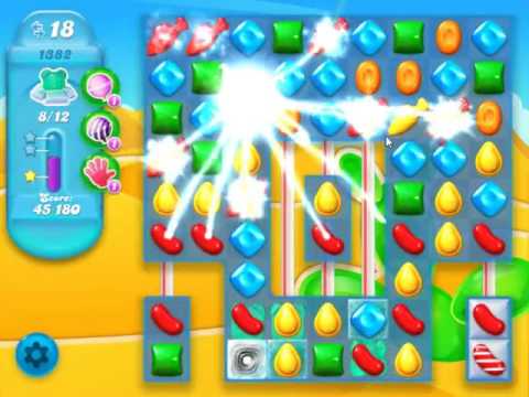 Candy Crush Soda Saga Level 1382 - NO BOOSTERS