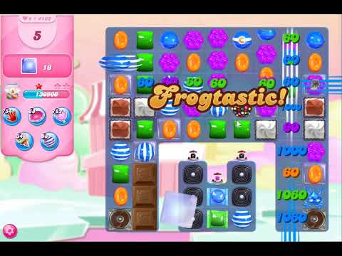 Candy Crush Saga Level 4162 NO BOOSTERS