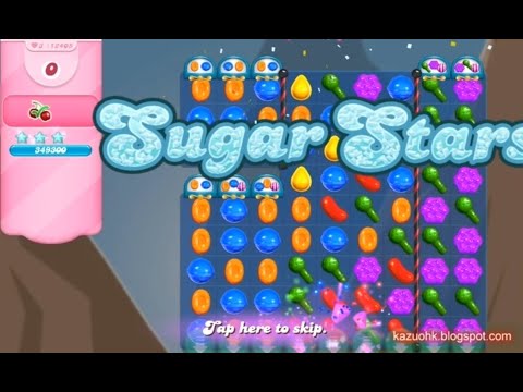 Candy Crush Saga Level 12405 (Sugar stars, No boosters)