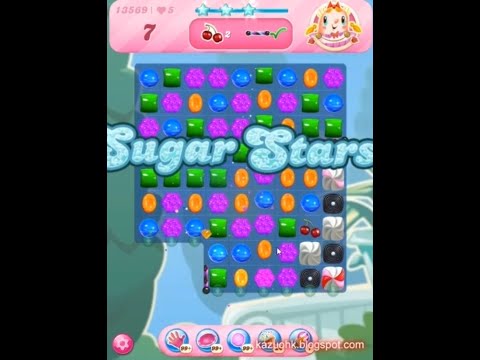 Candy Crush Saga Level 13569 (Sugar stars, No boosters)