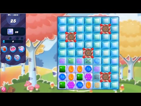 Candy Crush Saga Level 5019 NO BOOSTERS