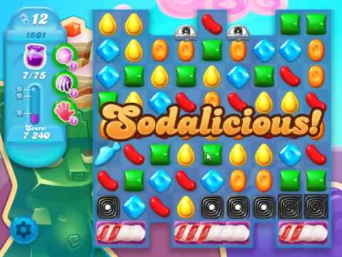 Candy Crush Soda Saga Level 1501 - NO BOOSTERS