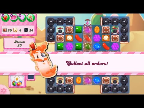 Candy Crush Saga Level 2845 NO BOOSTERS