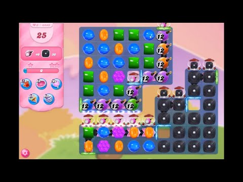 Candy Crush Saga Level 4445 NO BOOSTERS