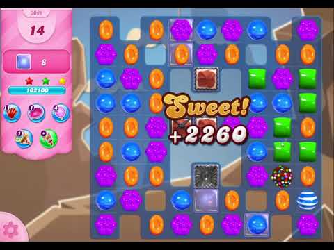 Candy Crush Saga Level 3069 NO BOOSTERS (third version)