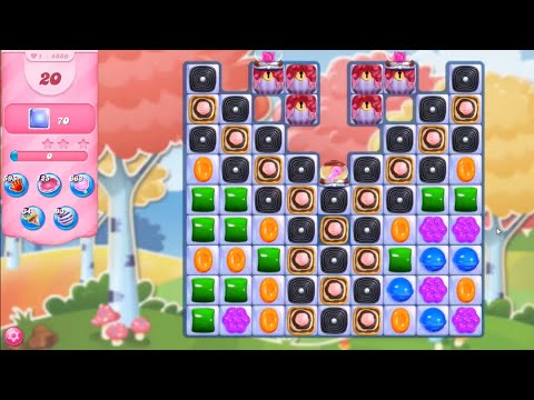 Candy Crush Saga Level 4886 NO BOOSTERS