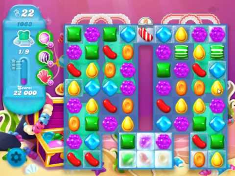 Candy Crush Soda Saga Level 1063 - NO BOOSTERS