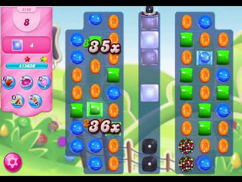 Candy Crush Saga Level 3166 ONE FREE SWITCH (third version)