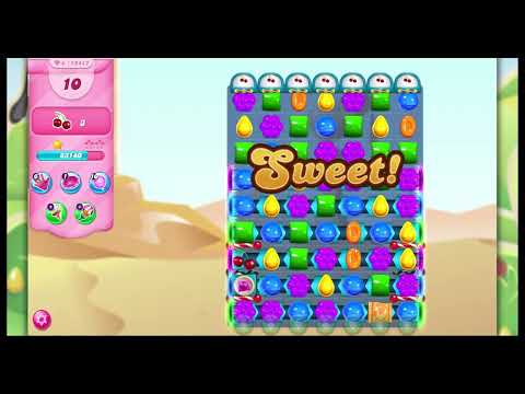 Candy Crush Saga Level 12417 (20 Moves) - NO BOOSTERS