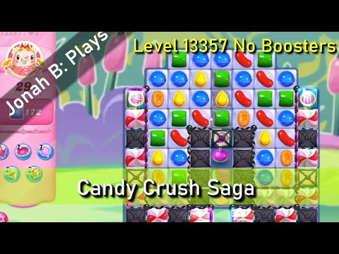 Candy Crush Saga Level 13357 No Boosters