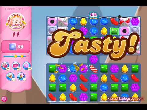 Candy Crush Saga Level 14059 (3 stars, NO boosters)