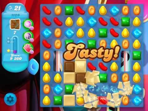 Candy Crush Soda Saga Level 1129 - NO BOOSTERS