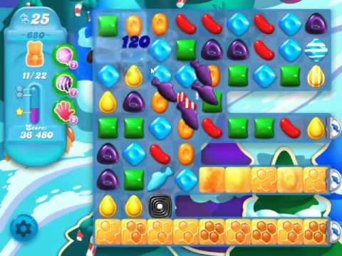 Candy Crush Soda Saga Level 680 - NO BOOSTERS