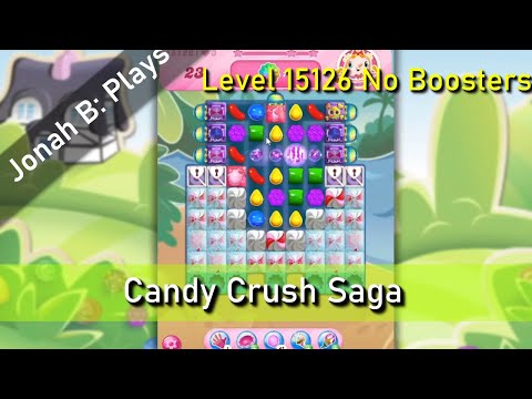 Candy Crush Saga Level 15126 No Boosters