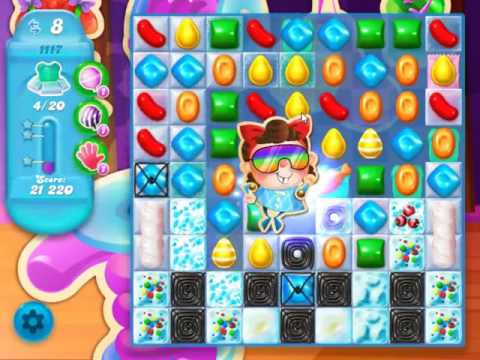 Candy Crush Soda Saga Level 1117 - NO BOOSTERS