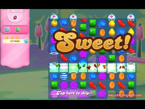 Candy Crush Saga Level 11861 (3 stars, No boosters)