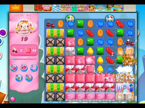 Candy Crush Saga Level 11470 - 26 Moves NO BOOSTERS