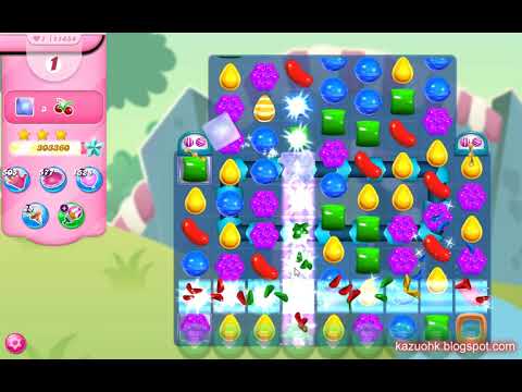 Candy Crush Saga Level 11454 (3 stars, No boosters, 2nd version)