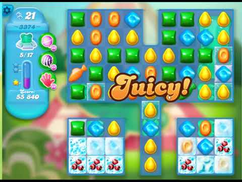 Candy Crush Soda Saga Level 3374 ***