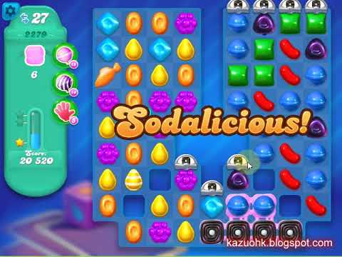 Candy Crush Soda Saga Level 2279 (3 stars, NO boosters)