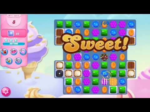 Candy Crush Saga LEVEL 6618 NO BOOSTERS