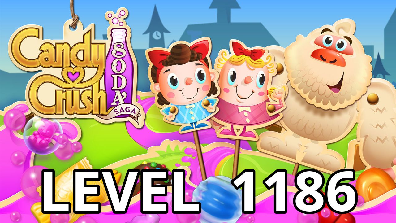 Candy Crush Soda Saga Level 1186 Tips - AppTipper.com