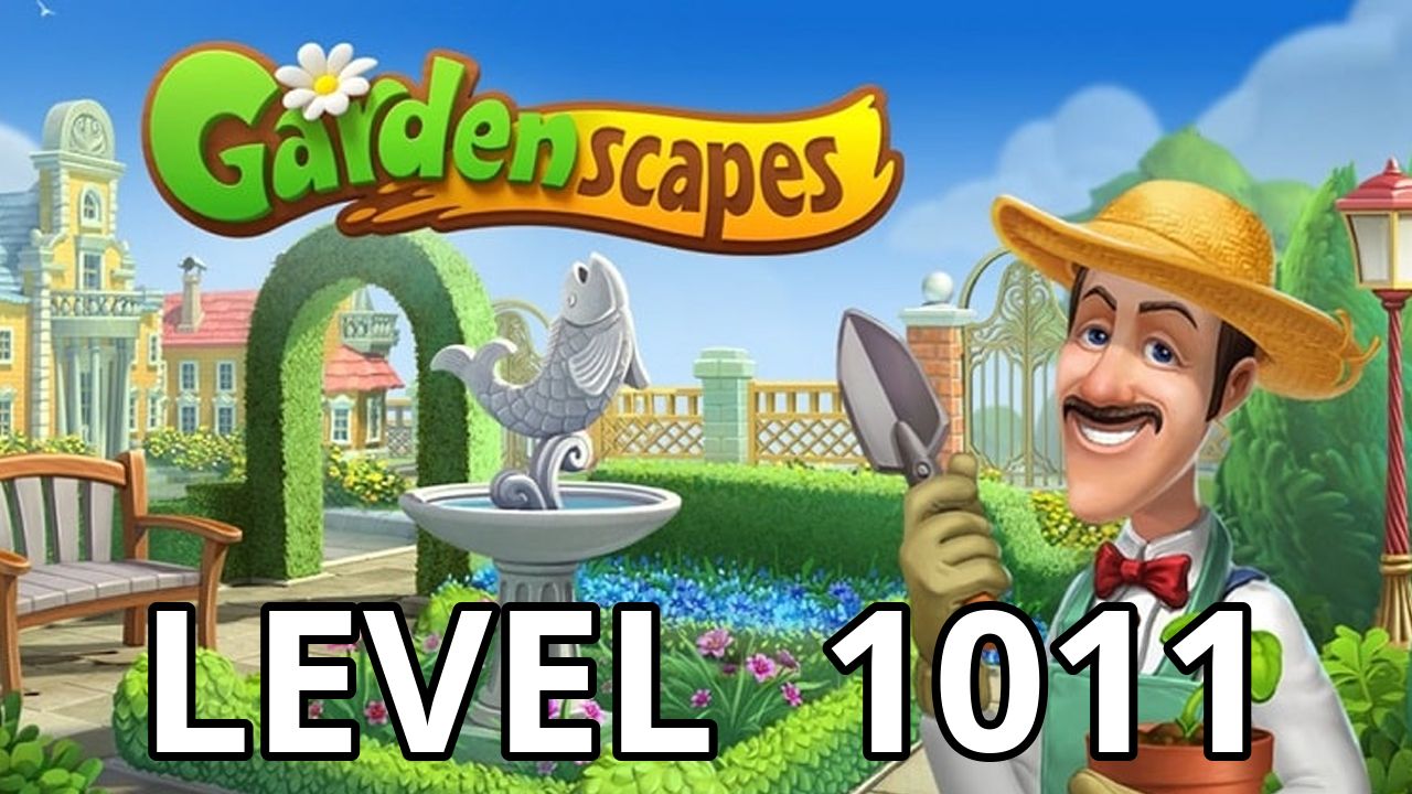 Gardenscapes Level 1011